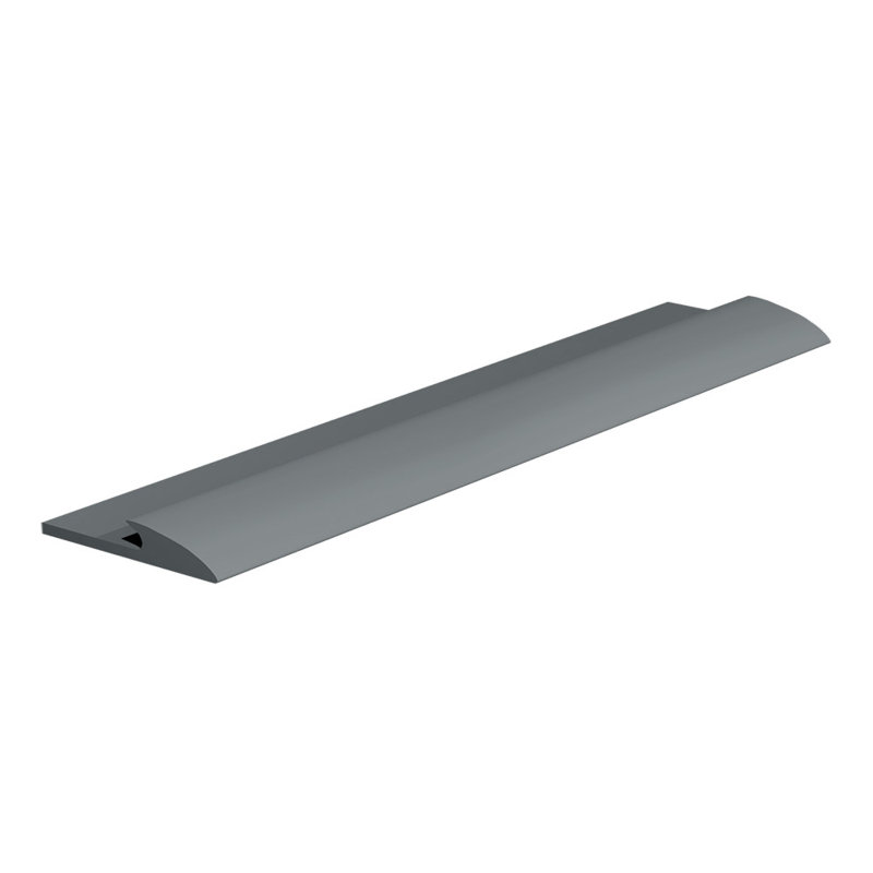 ROPPE 0.25" x 108" x 2.25" Hard Surface Reducer in Dark Gray Wayfair